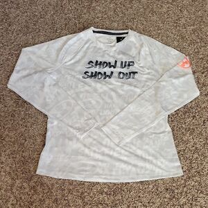 Under Armour HeatGear Alter Ego Show Up Show Out Compression Top Long Sleeve XL